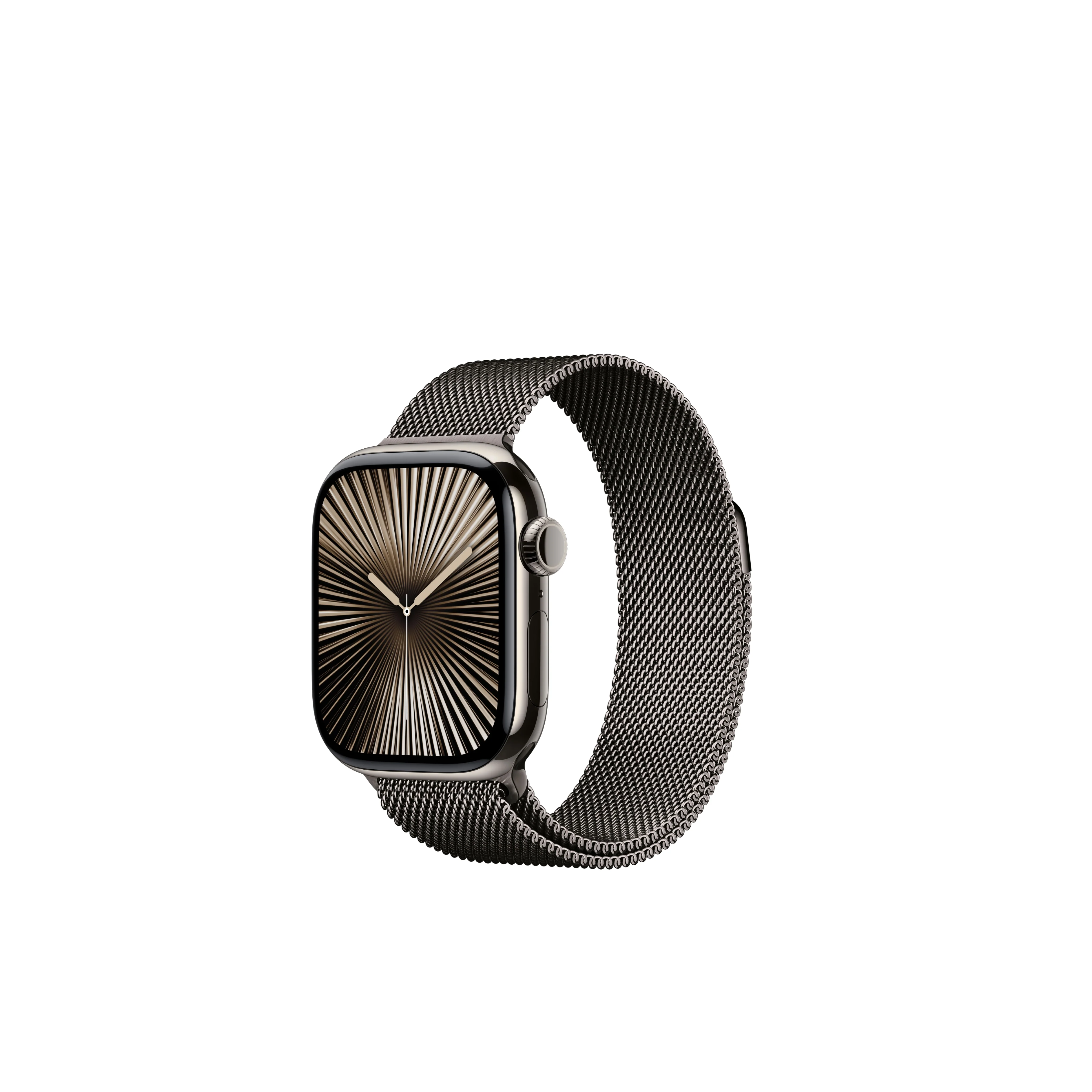 Apple Watch Series 10 42mm Titanium Case Milanese Loop - Image 7