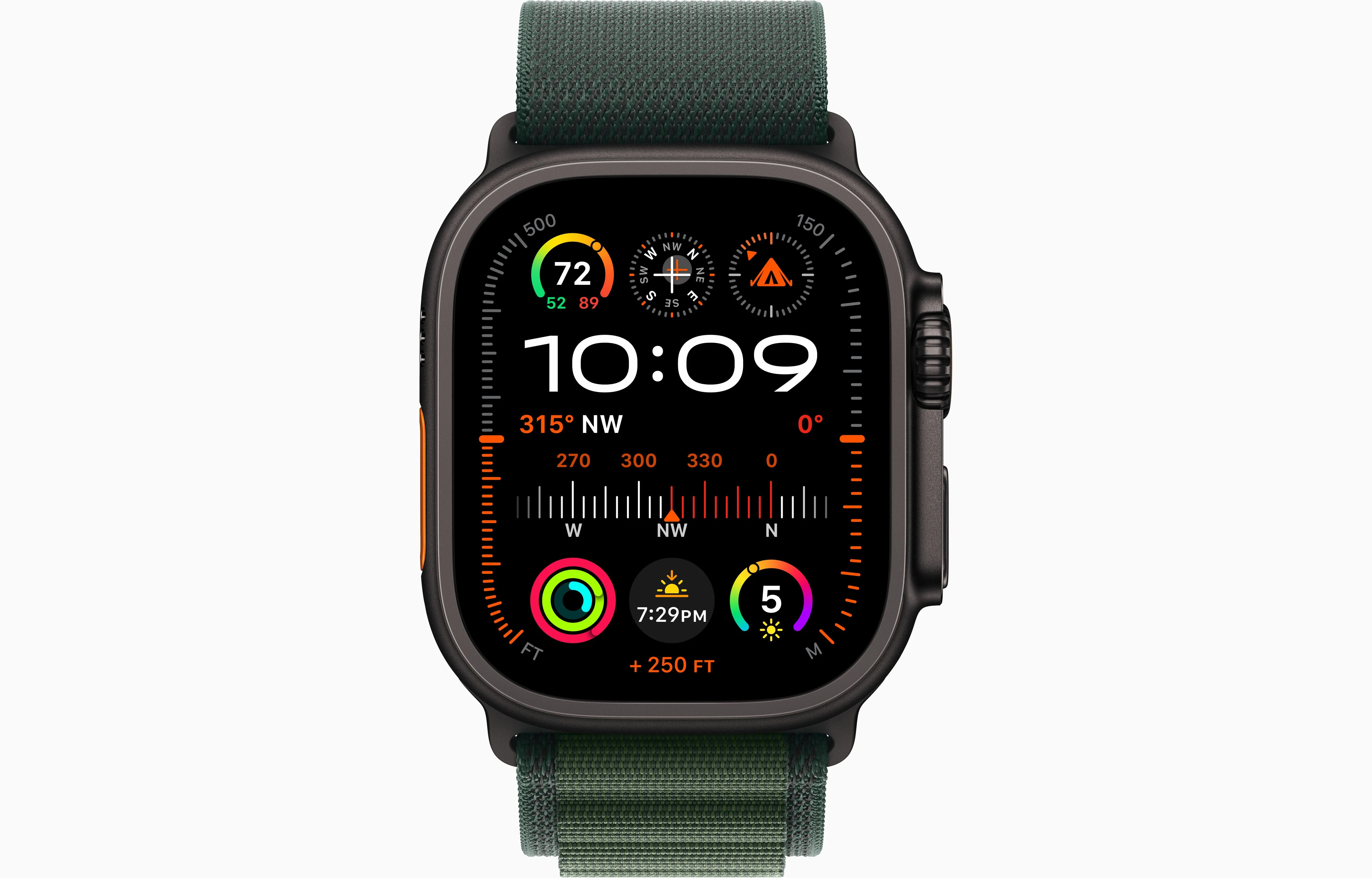 Apple Watch Ultra 2 Black Titanium Case Alpine Loop - Image 8