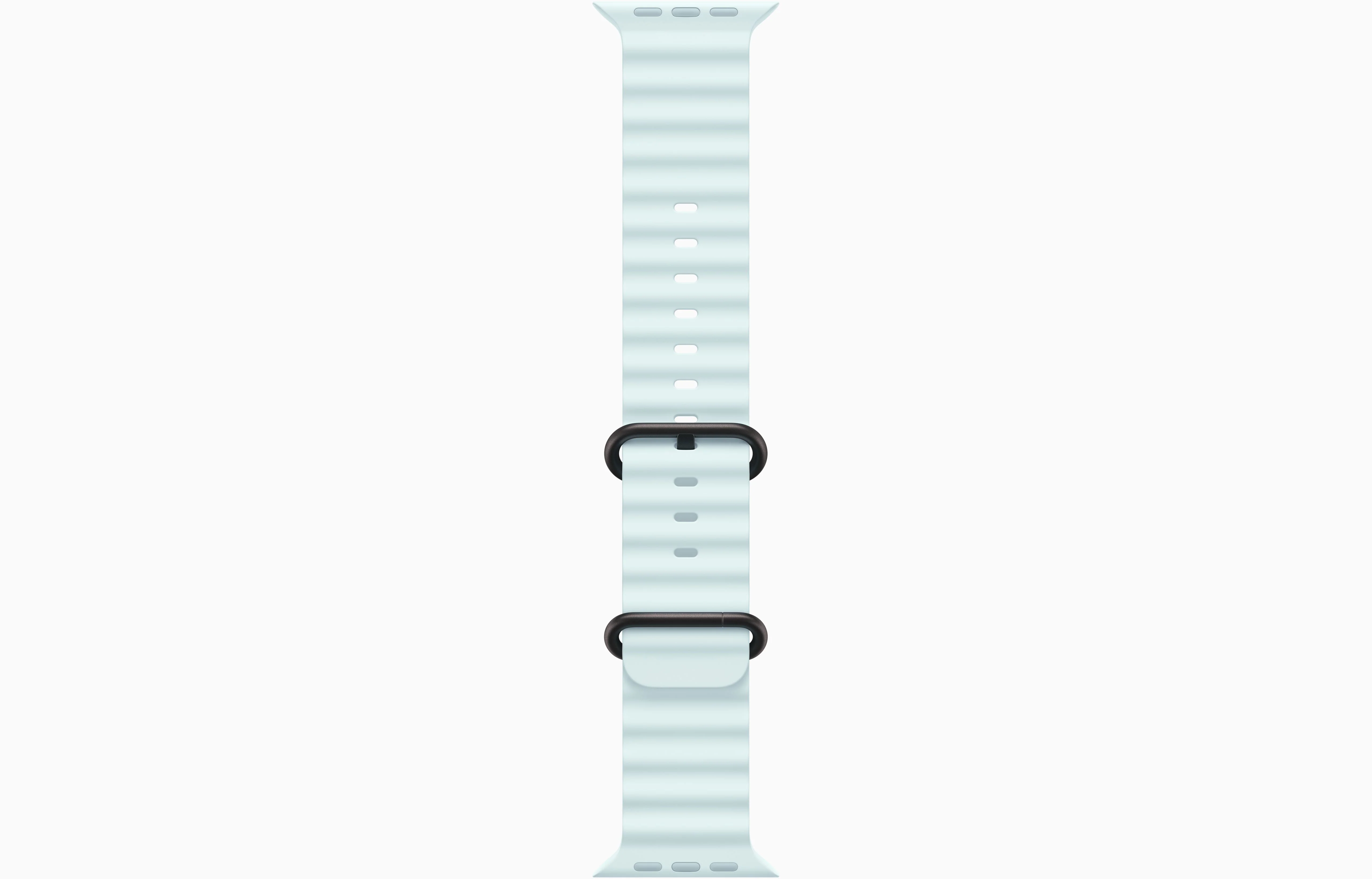 Apple Watch Ultra 2 Black Titanium Case Ocean Band - Image 3