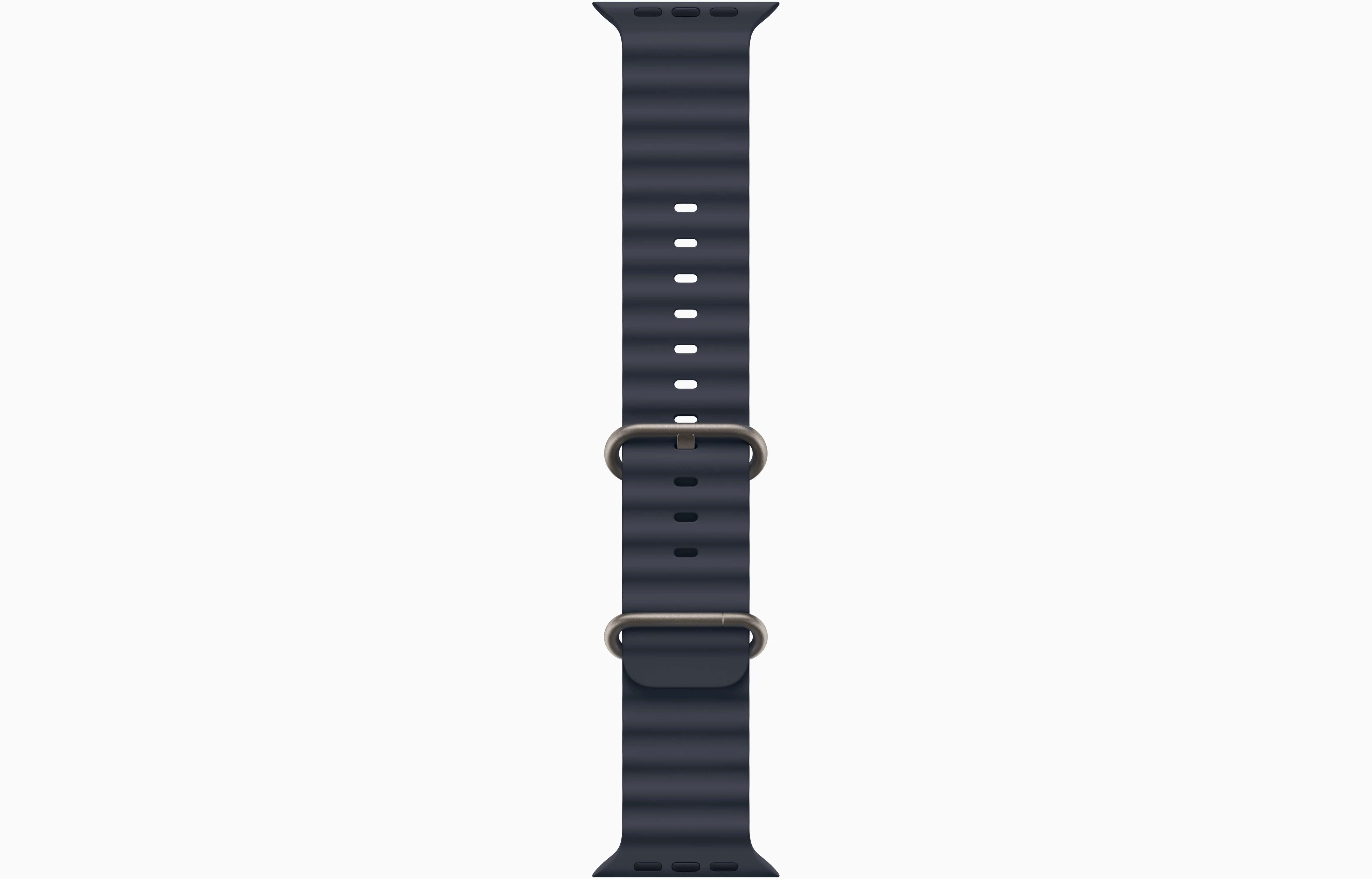 Apple Watch Ultra 2 Natural Titanium Case Ocean Band - Image 6